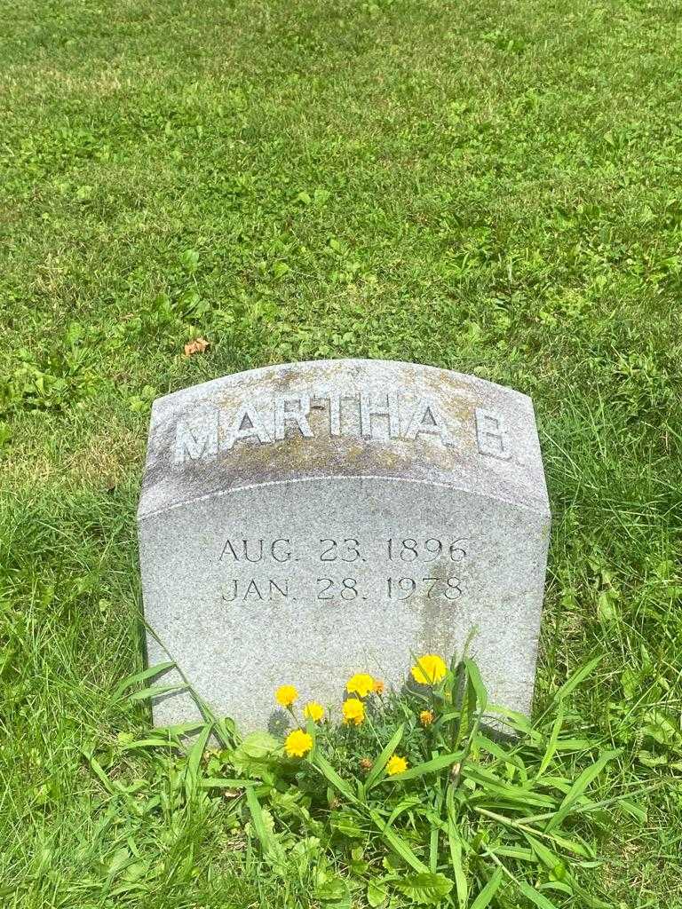 Martha Brown Peters's grave. Photo 3