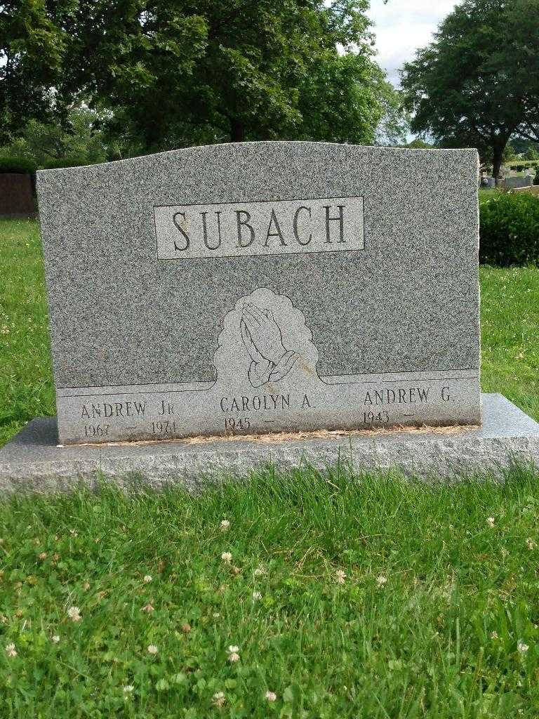 Andrew G. Subach's grave. Photo 3