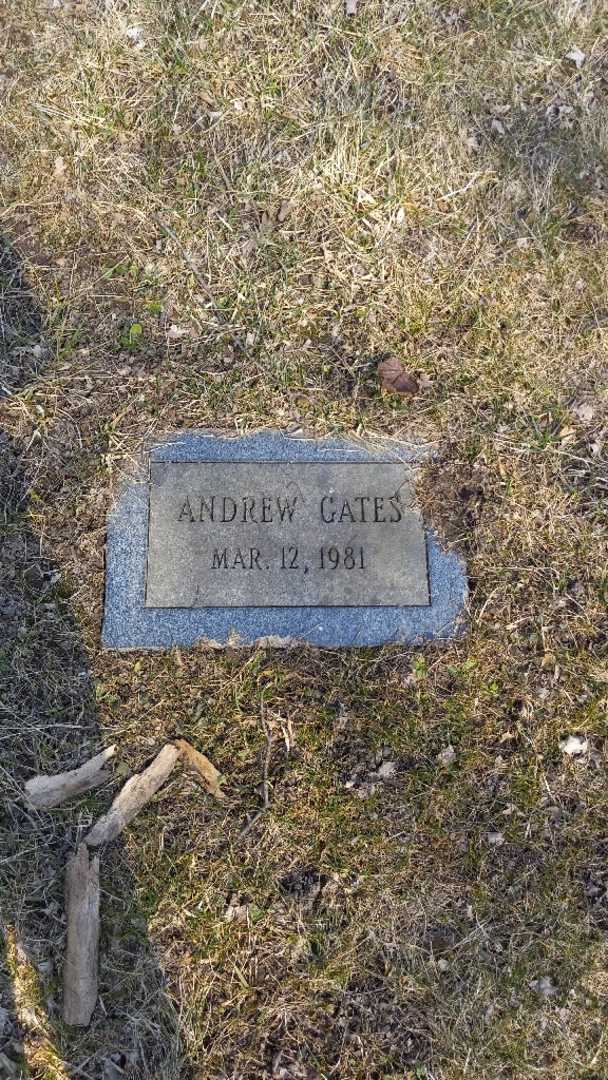 Andrew Gates's grave. Photo 4