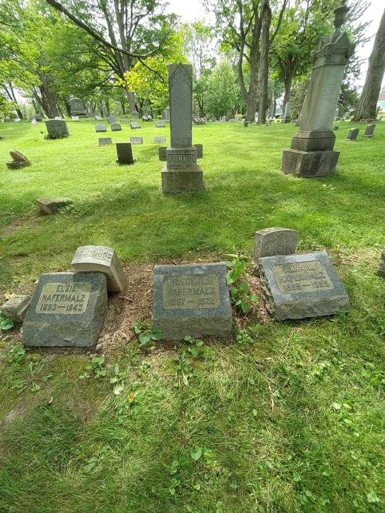 Friederich Hafermalz's grave. Photo 2