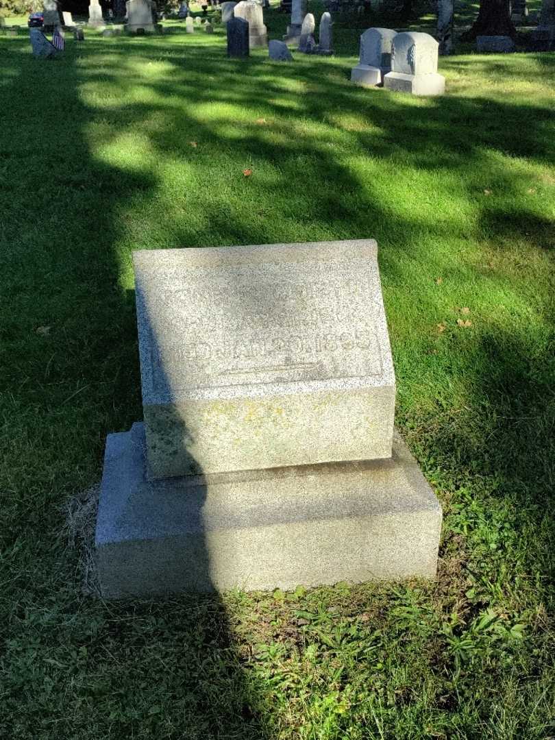 John F. Worth's grave. Photo 2