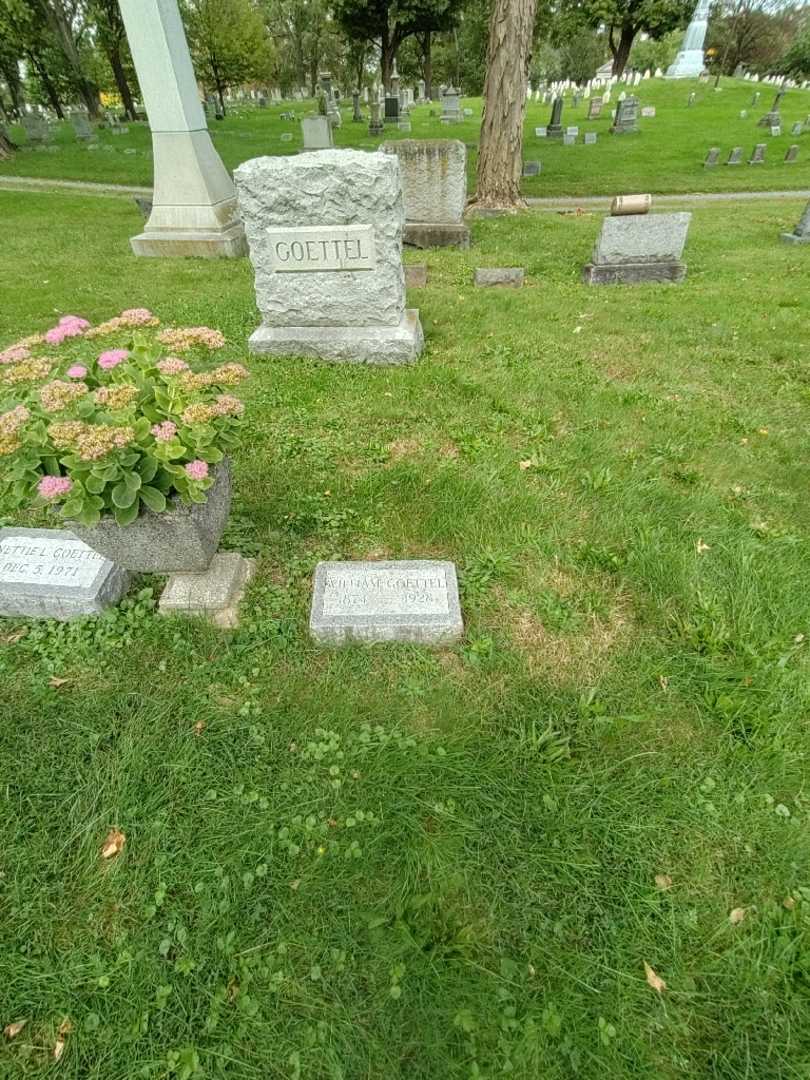 William Goettel's grave. Photo 2