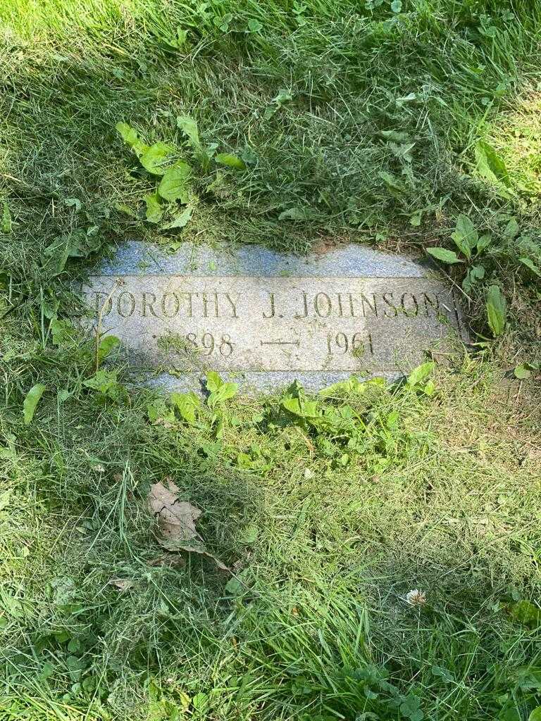 Dorothy J. Johnson's grave. Photo 3