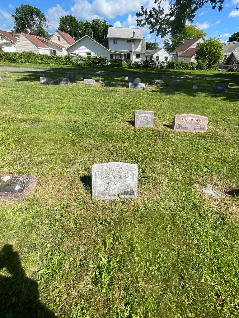 James L. Burns's grave. Photo 1