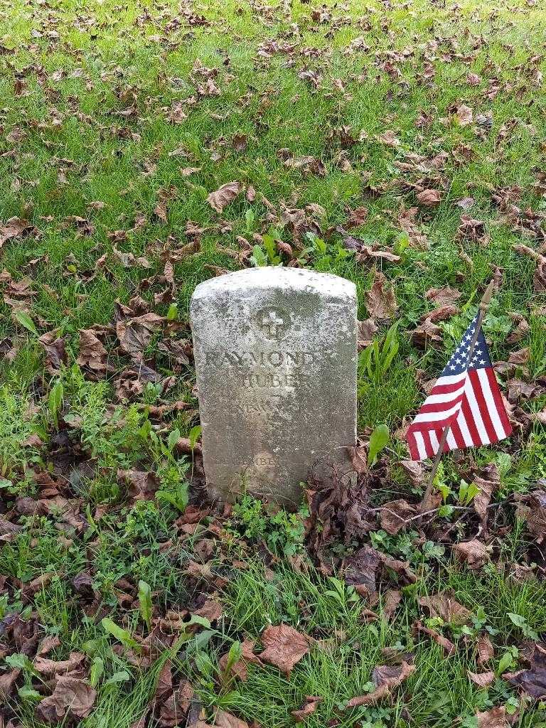 Raymond G. Huber's grave. Photo 3