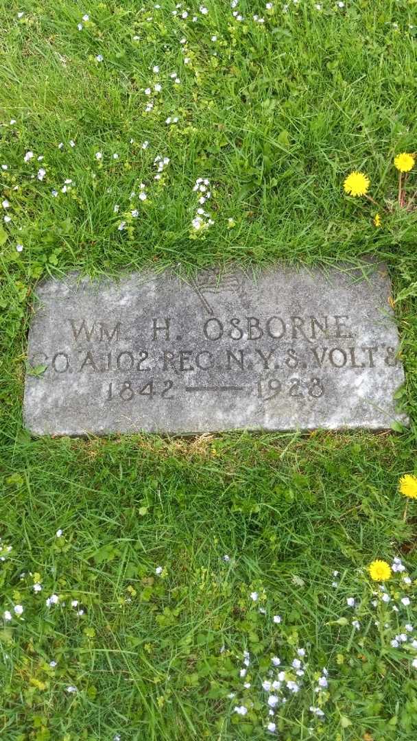 William H. "Wm" Osborne's grave. Photo 3