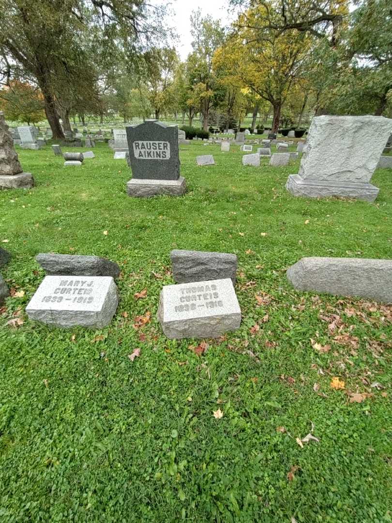 Thomas Curteis's grave. Photo 1