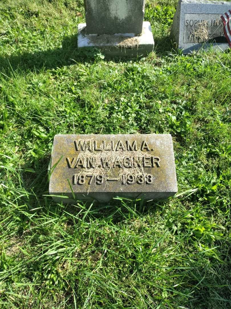 William A. Van Wagner's grave. Photo 2