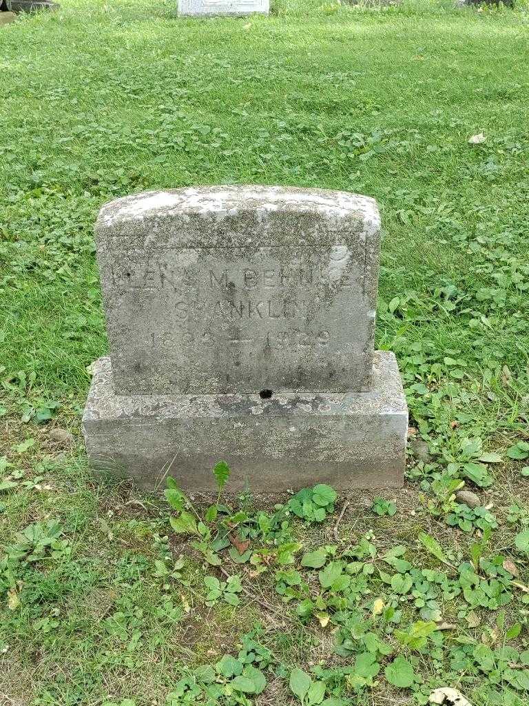 Lena M. Behnke Shanklin's grave. Photo 2