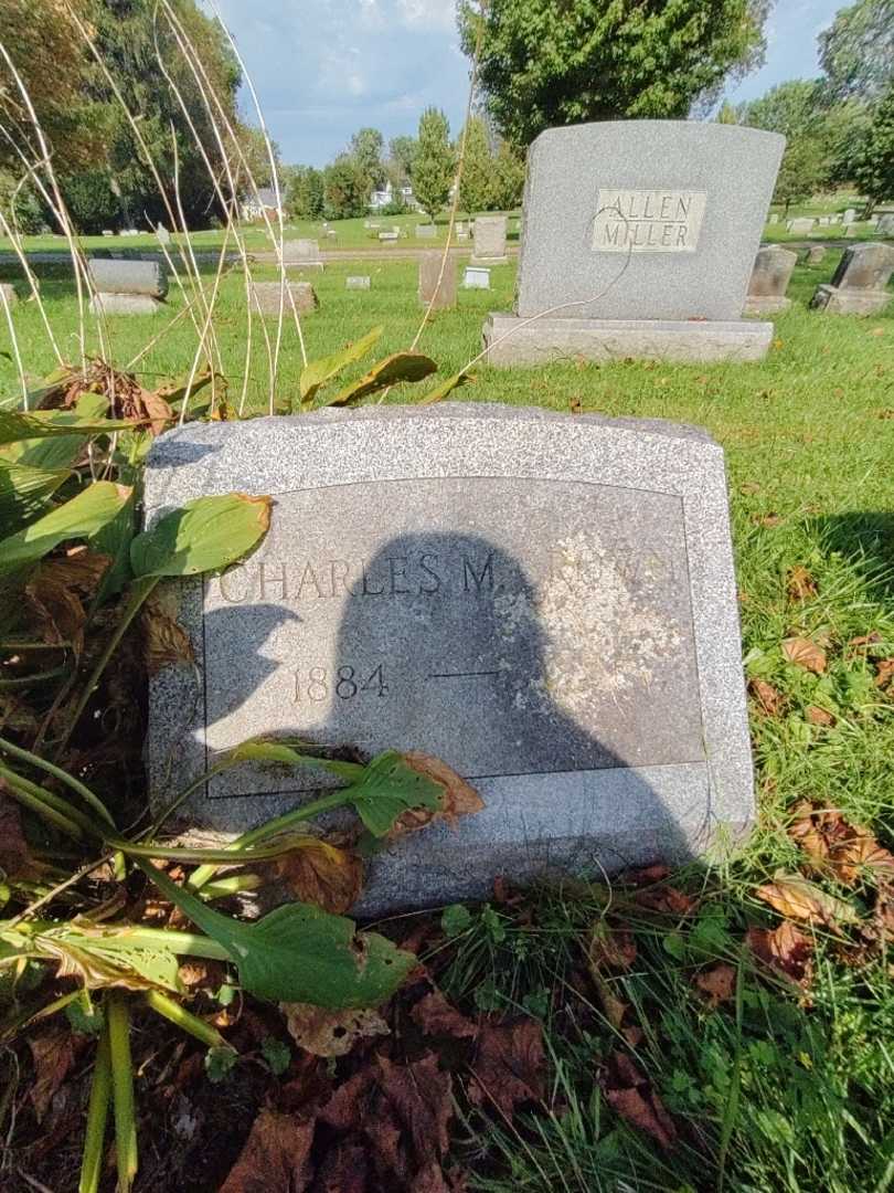 Charles M. Brown's grave. Photo 2