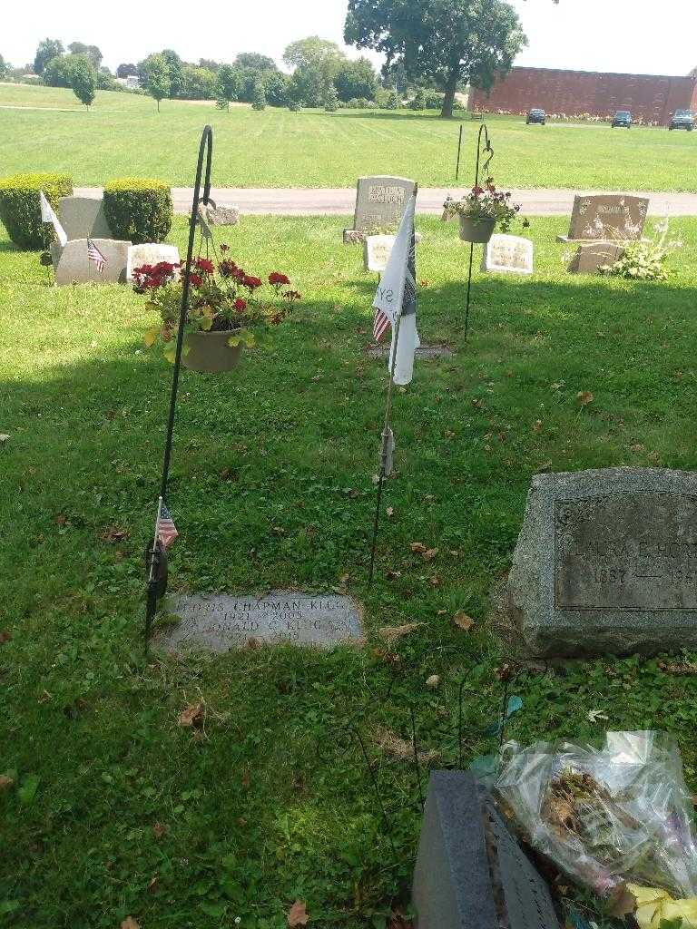 Donald C. Klug's grave. Photo 1