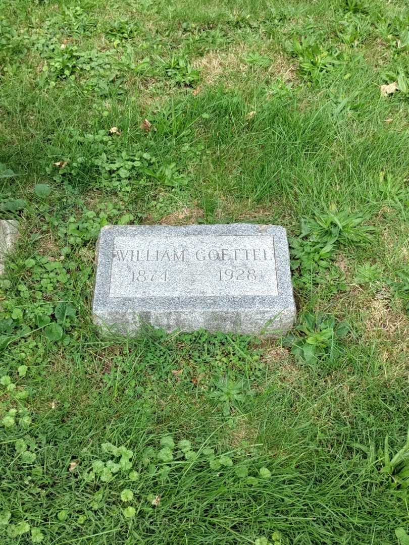 William Goettel's grave. Photo 3