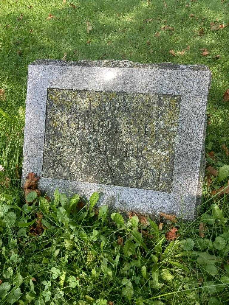 Charles L. Shaffer's grave. Photo 3