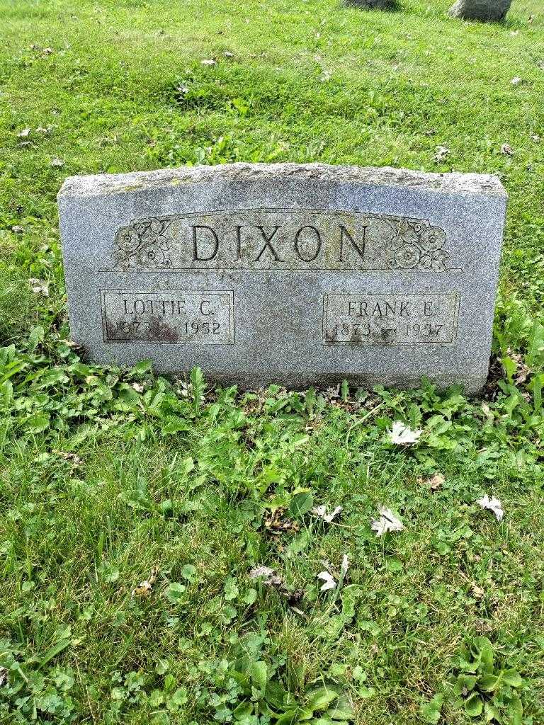 Lottie C. Dixon's grave. Photo 2