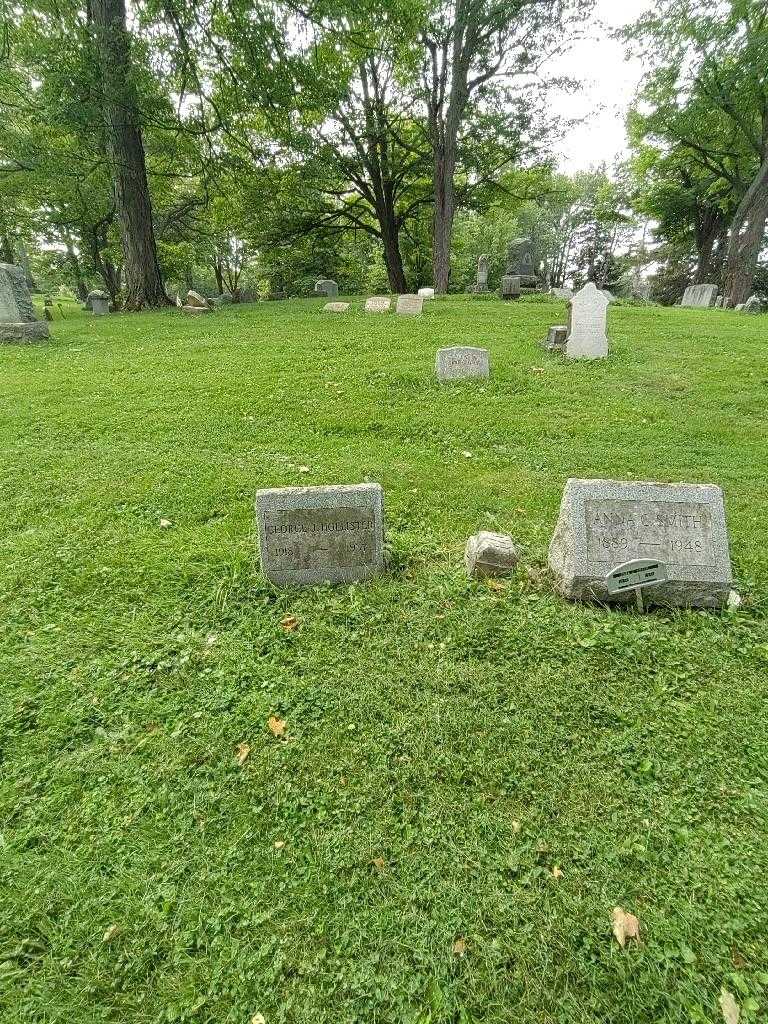 George J. Hollister's grave. Photo 2