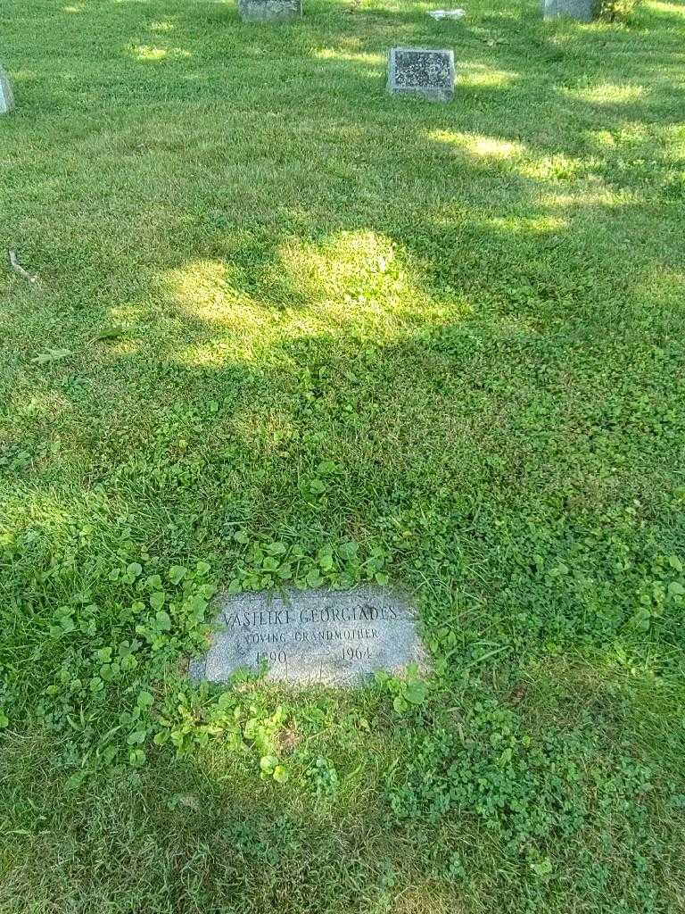 Vasiliki Georgiades's grave. Photo 1