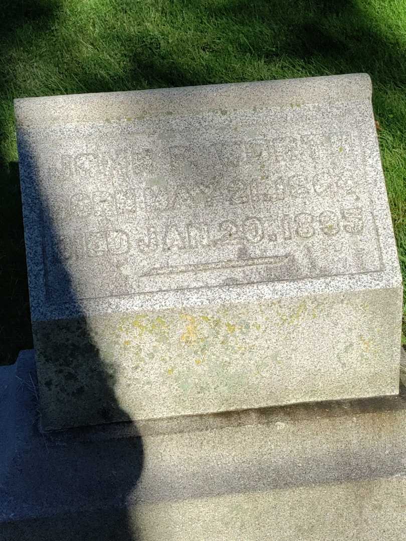 John F. Worth's grave. Photo 3