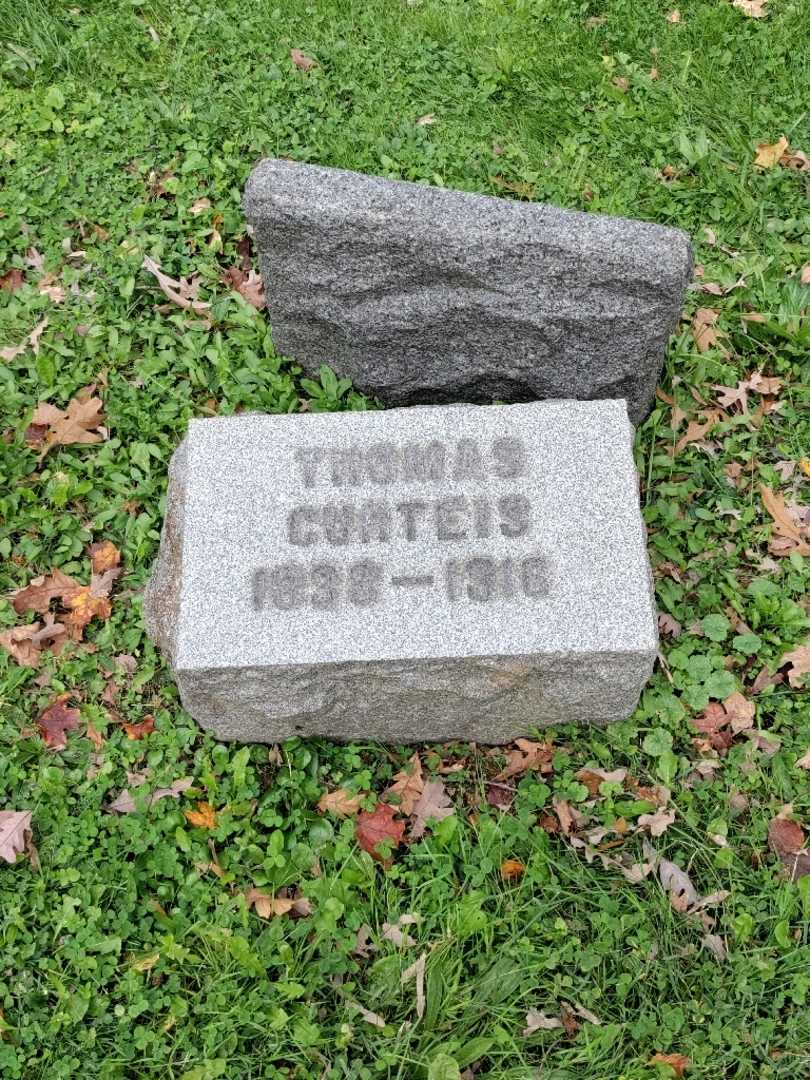 Thomas Curteis's grave. Photo 2