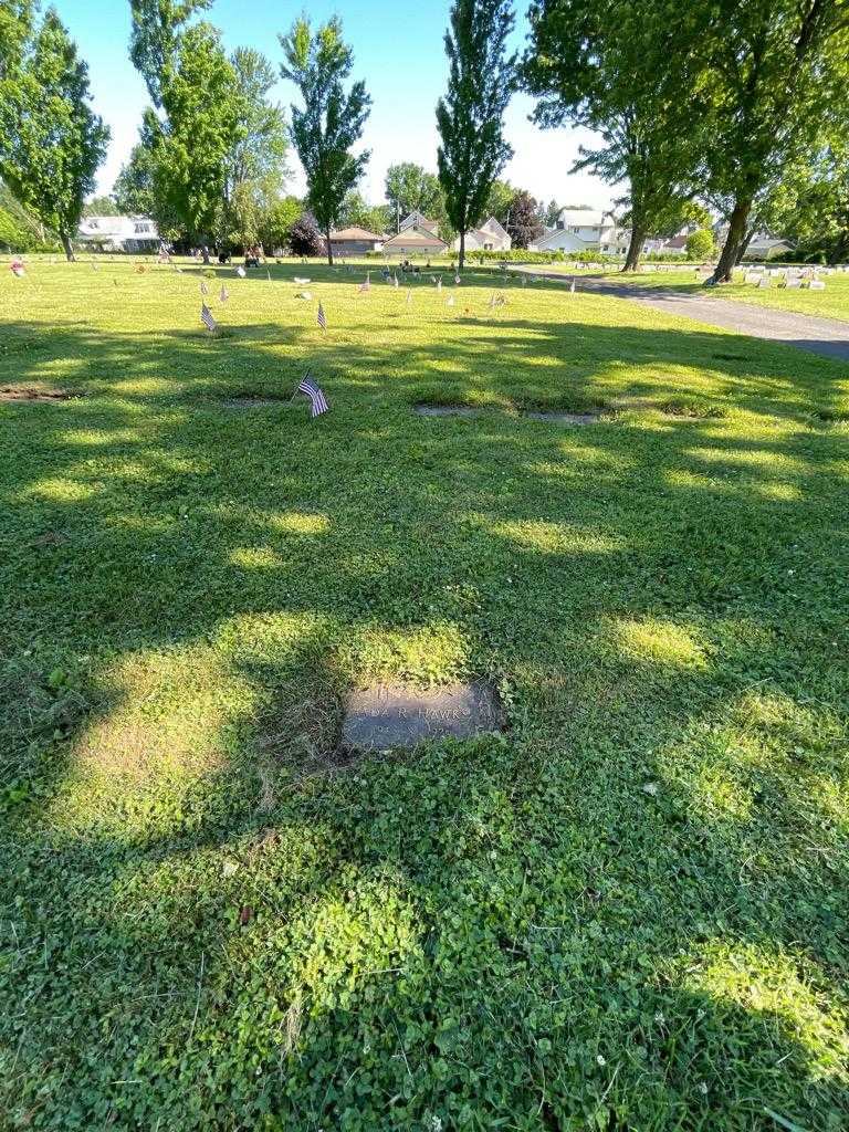 Ada R. Hawks's grave. Photo 2