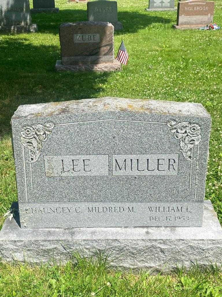 William Lee Miller's grave. Photo 3