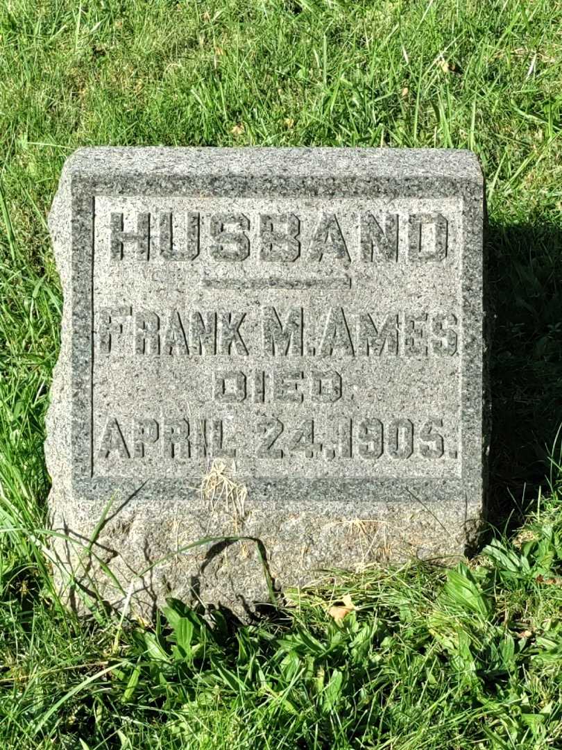 Frank M. Ames's grave. Photo 3