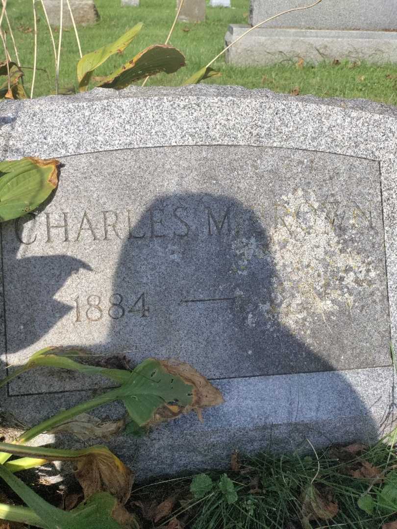 Charles M. Brown's grave. Photo 3