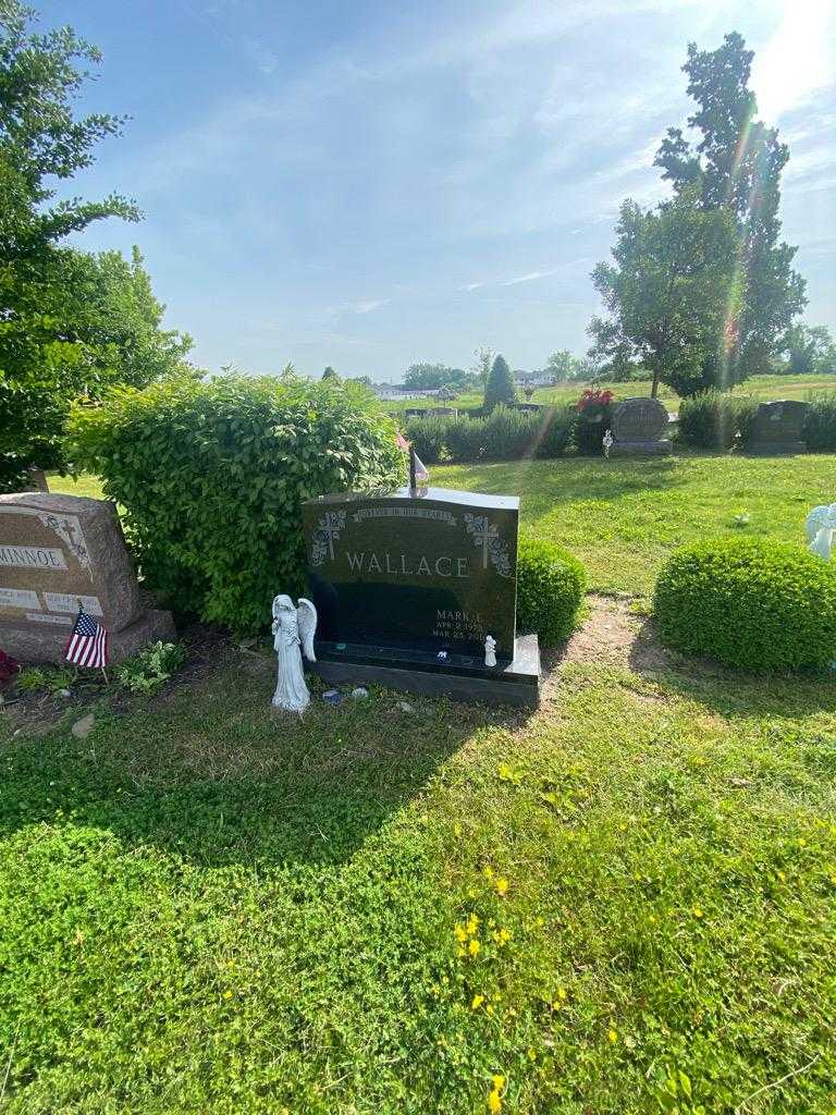 Mark E. Wallace's grave. Photo 1