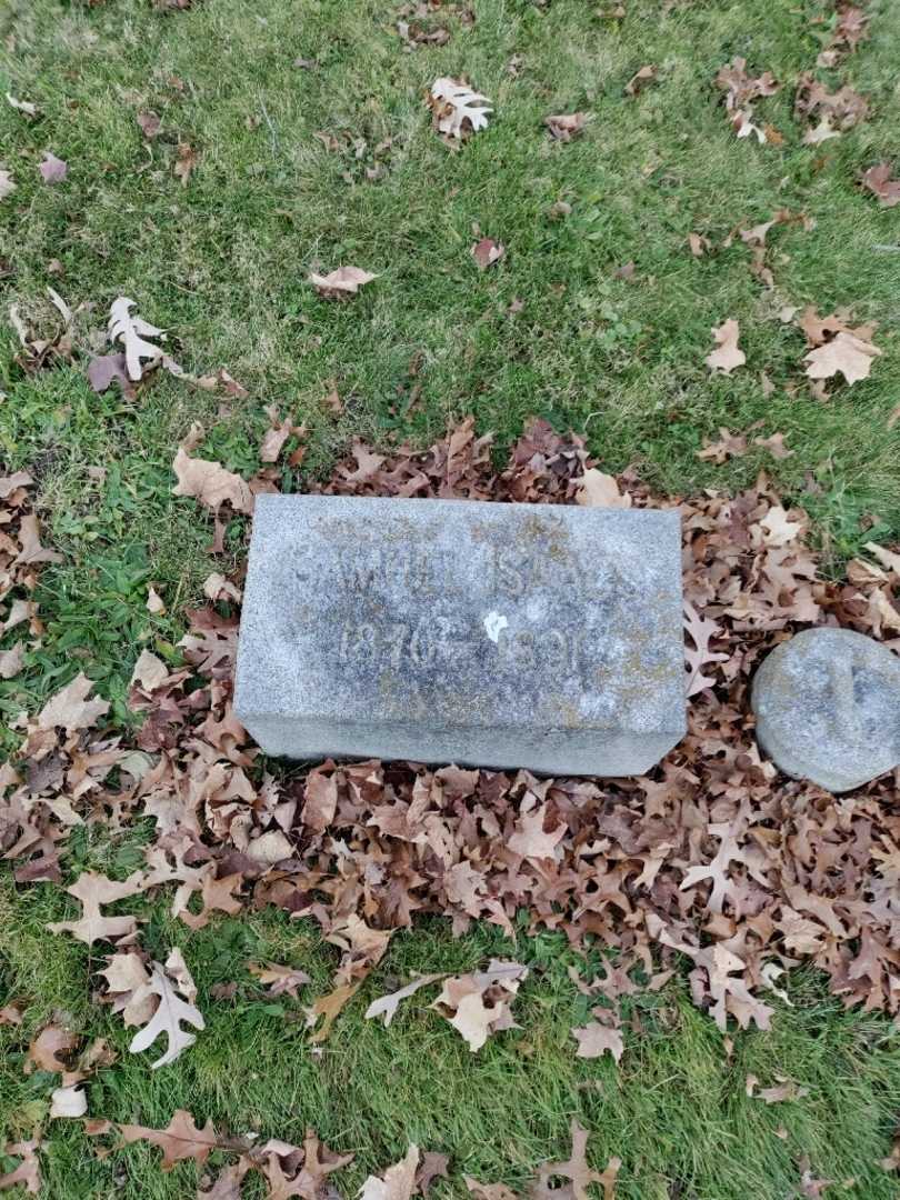 Samuel Isaacs's grave. Photo 2