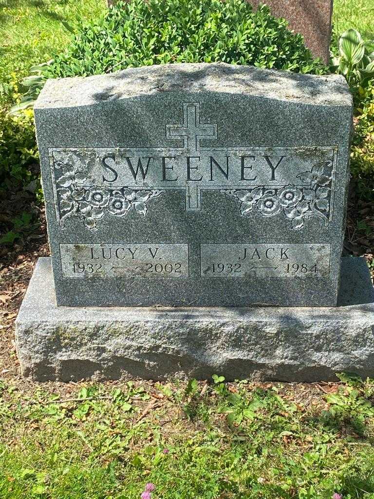 Lucy V. Sweeney's grave. Photo 3
