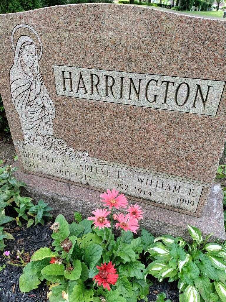 Barbara A. Harrington's grave. Photo 3