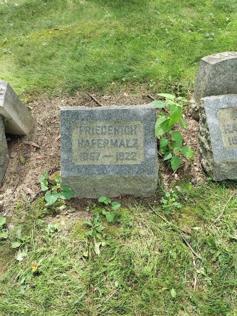 Friederich Hafermalz's grave. Photo 3