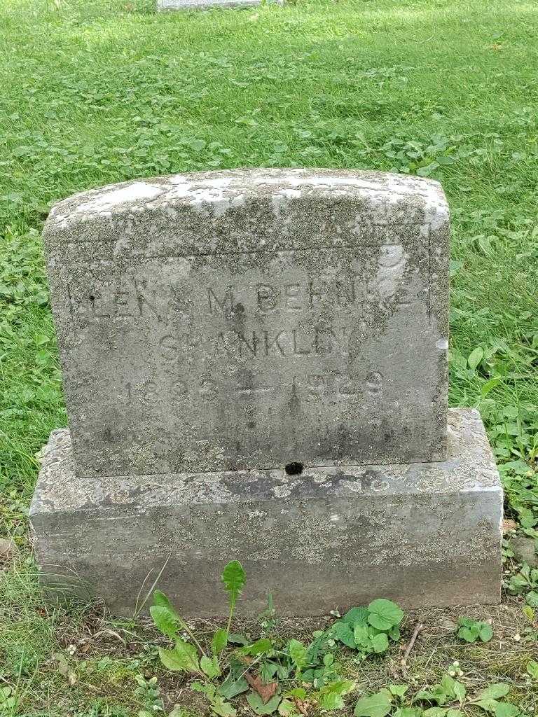 Lena M. Behnke Shanklin's grave. Photo 3