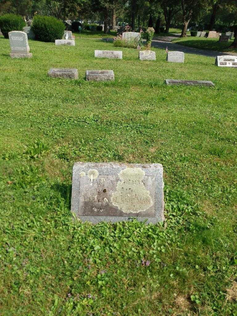 Herman H. Fehlman's grave. Photo 2