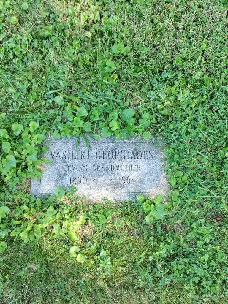Vasiliki Georgiades's grave. Photo 2