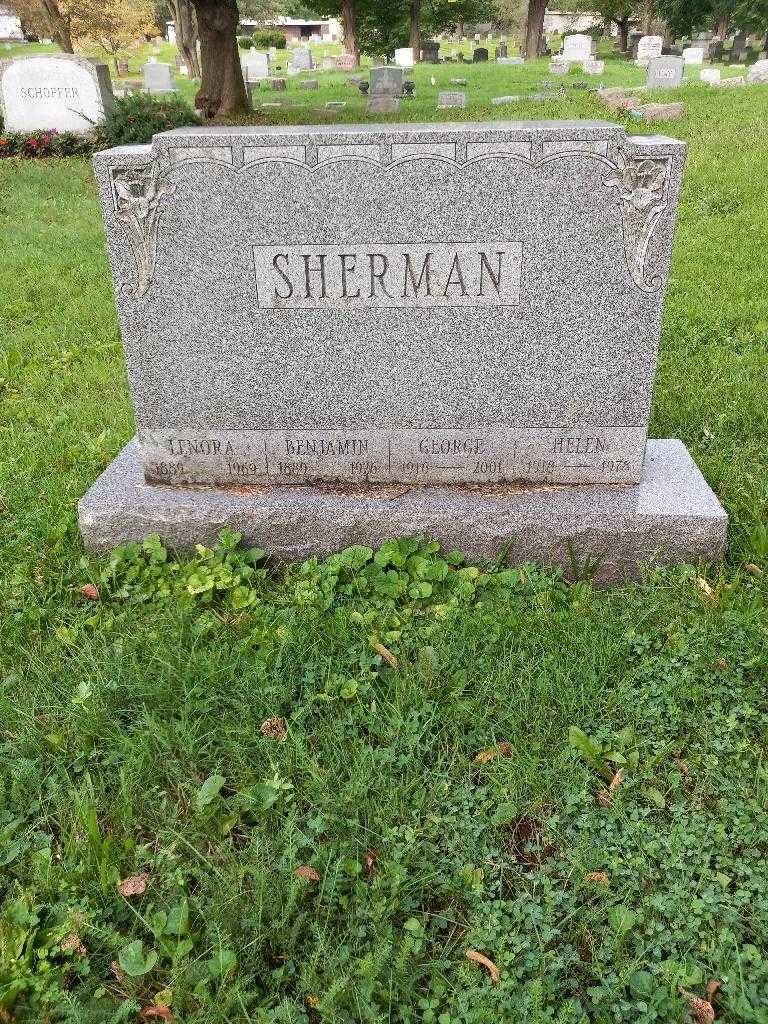 Helen Sherman's grave. Photo 2