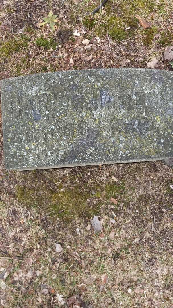 Carl E. Haberle's grave. Photo 3