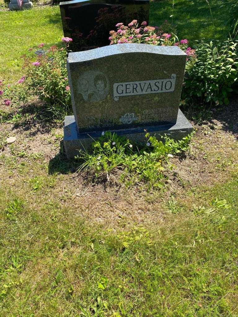 Concetto Gervasio's grave. Photo 2