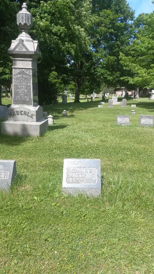 Frank B. Haberle's grave. Photo 2