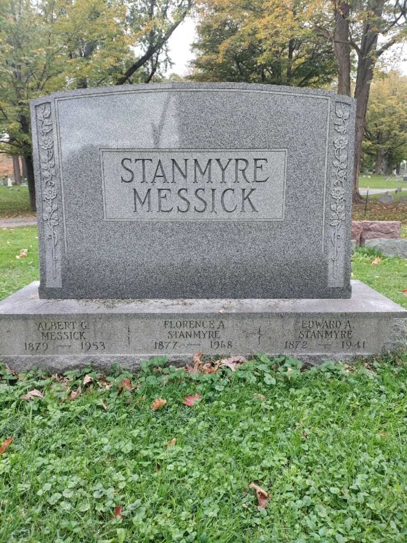 Florence A. Stanmyre's grave. Photo 3