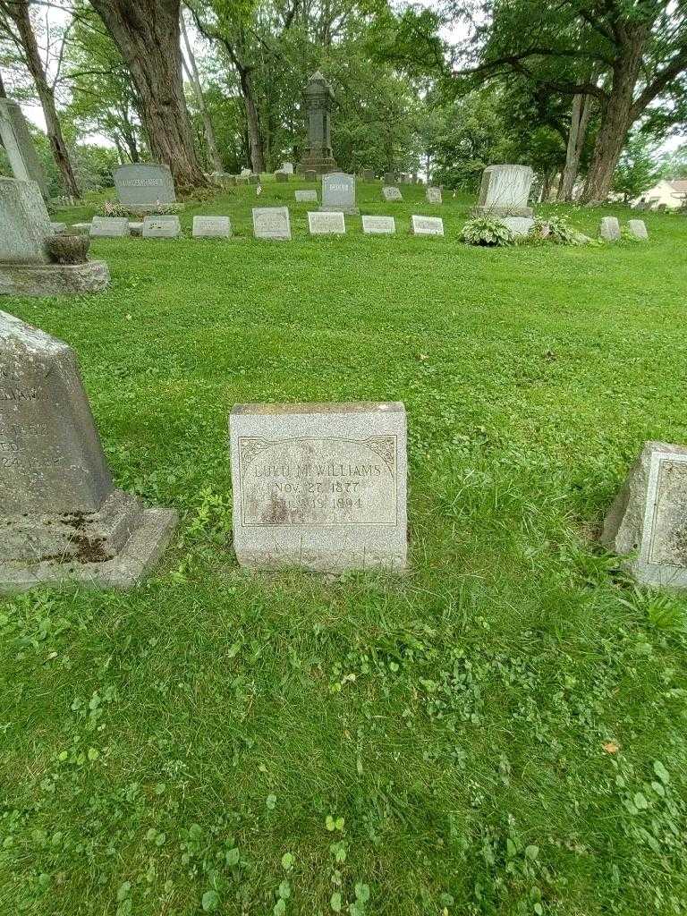 Lulu M. Williams's grave. Photo 1