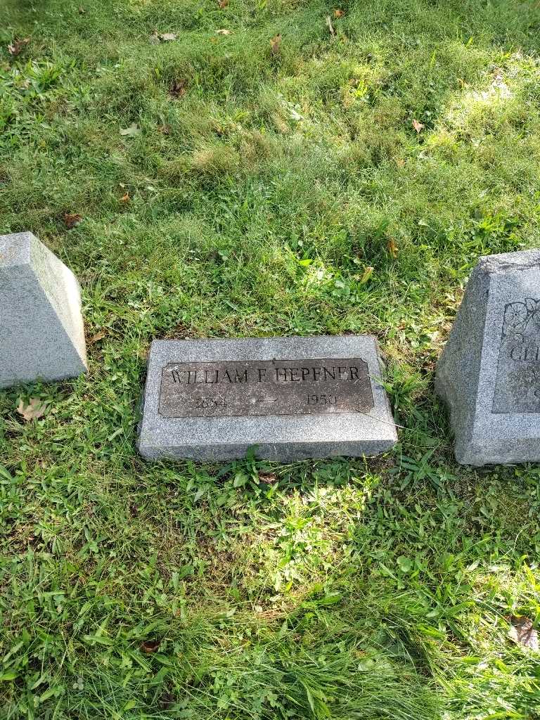 William F. Hepfner's grave. Photo 2