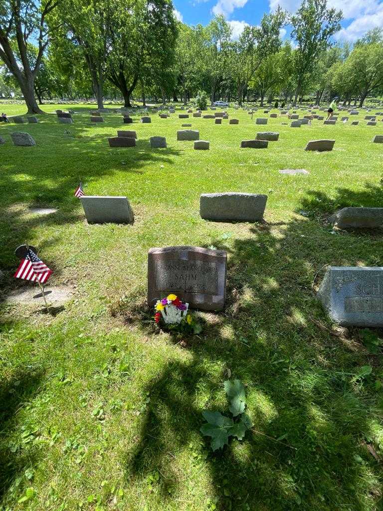 Suzanne Blanchard Sahm's grave. Photo 1