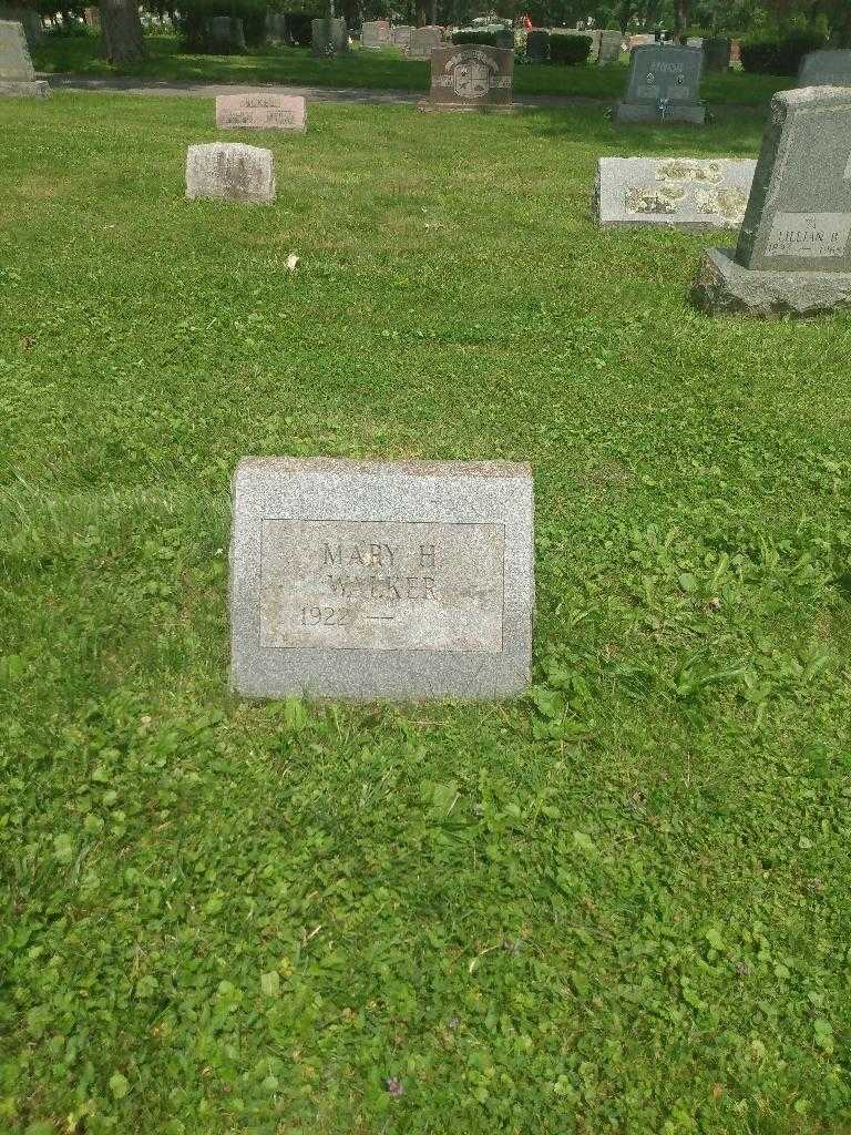 Mary H. Walker's grave. Photo 1