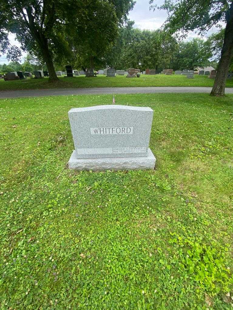 Beverly J. Whitford's grave. Photo 1