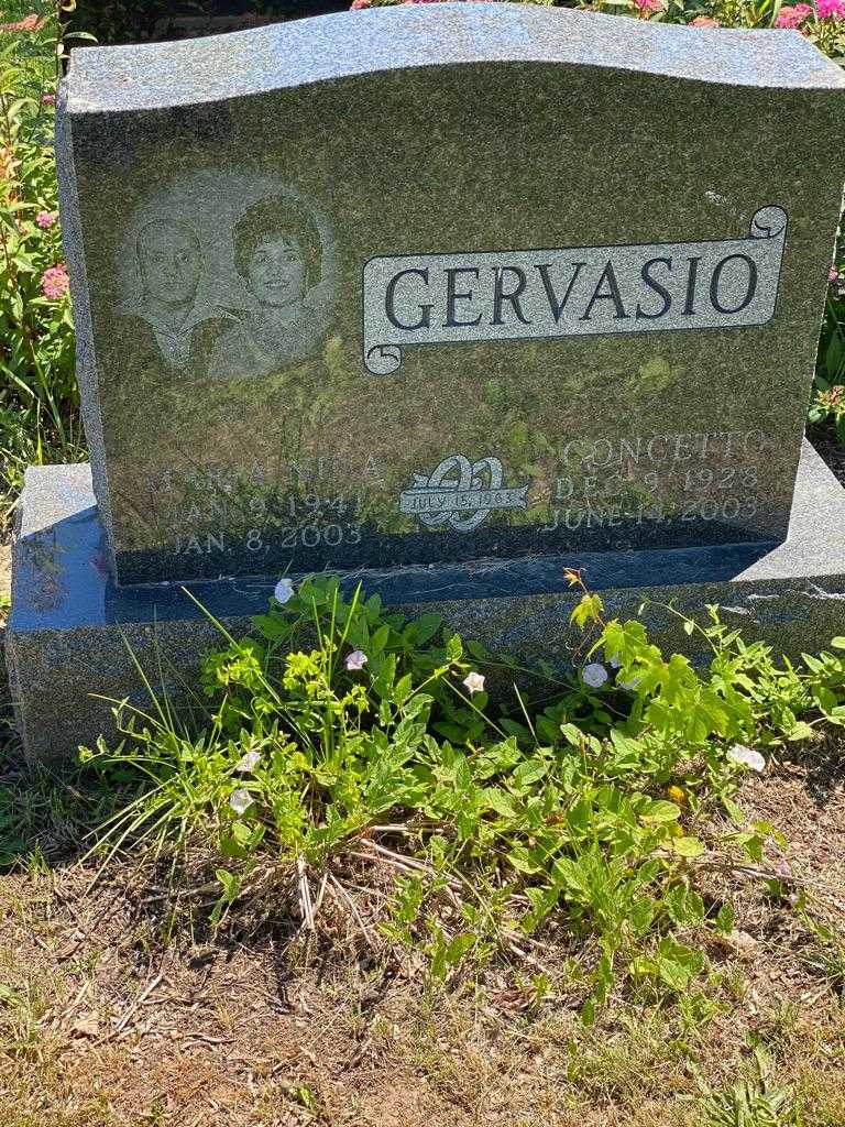 Maria Nina Gervasio's grave. Photo 3