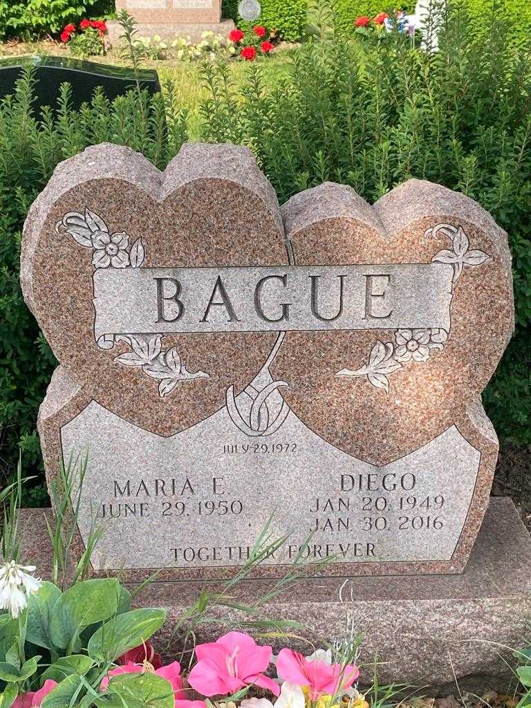Diego Bague's grave. Photo 3