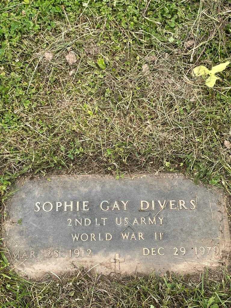 Sophie Gay Divers's grave. Photo 3
