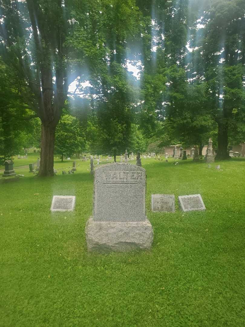 George P. Walter's grave. Photo 2