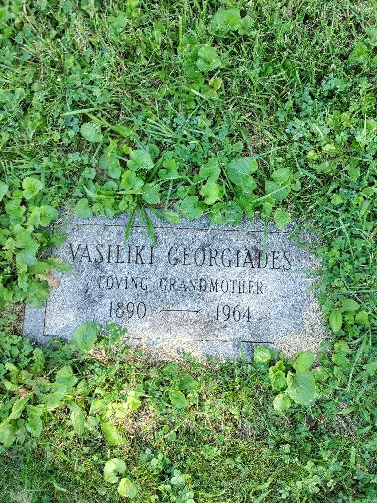 Vasiliki Georgiades's grave. Photo 3