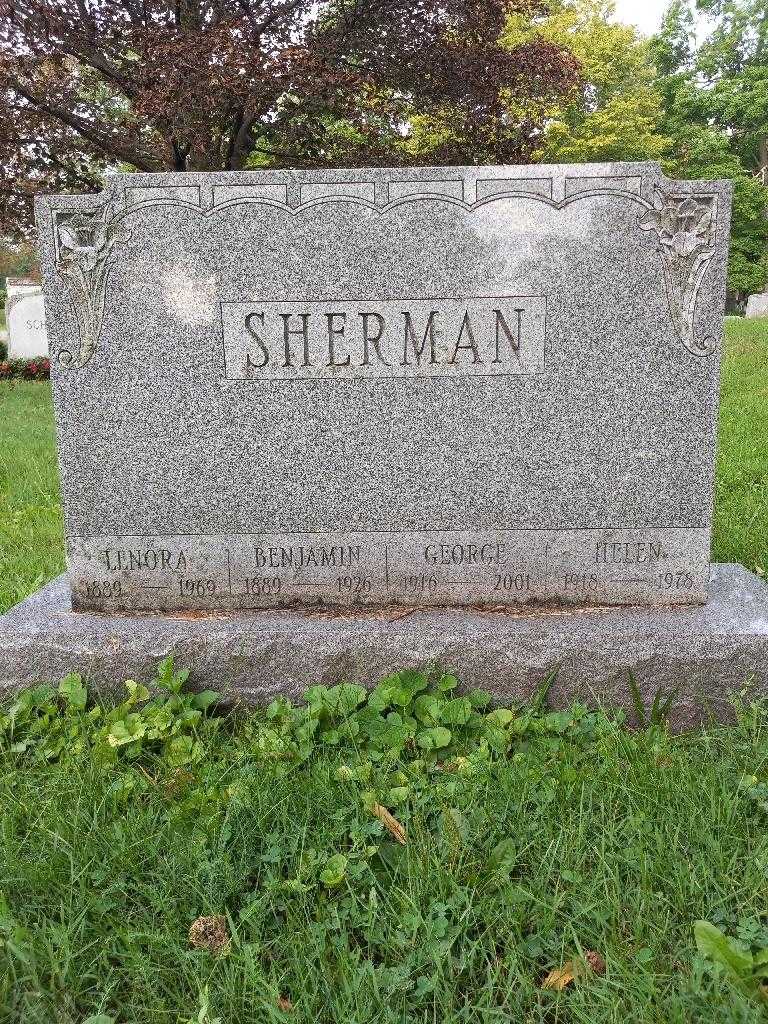 Helen Sherman's grave. Photo 3